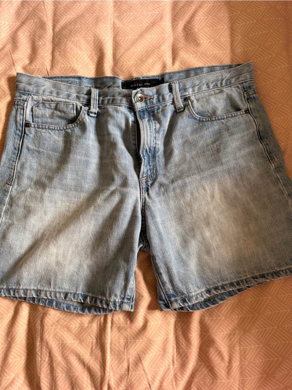 Calvin Klein Jean Shorts Light Blue